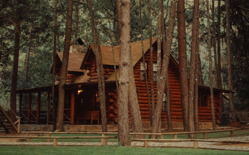 Log Home PVC Tape | Log Home Construction | Capital Tape Co.