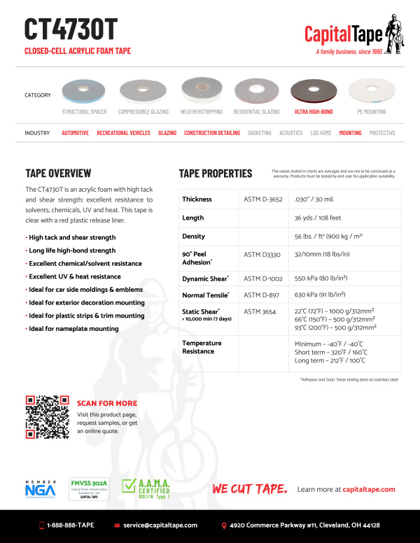 Download the CT4730T data sheet