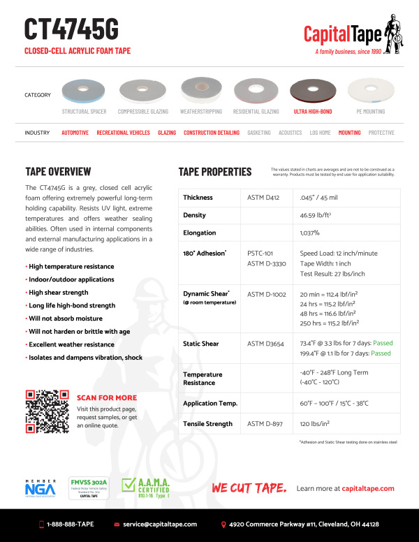 Download the CT4745G data sheet