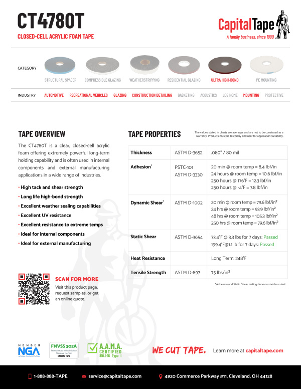 Download the CT4780T data sheet