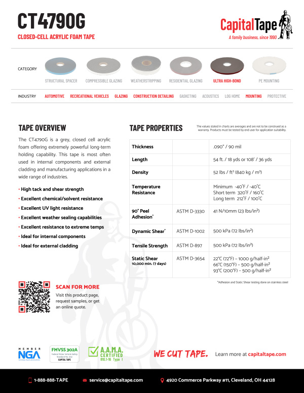 Download the CT4790G data sheet