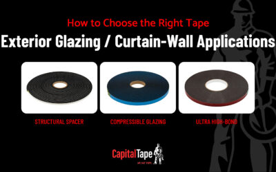 How to Choose the Right Tape for Exterior Glazing or Curtain-Wall Applications